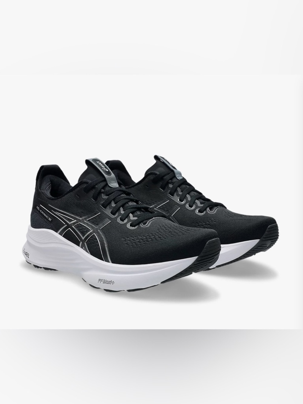 Gel-Kayano 32 Asics Black & White Performance Running Shoes
